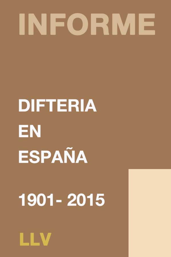 Difteria en España 1901 – 2015